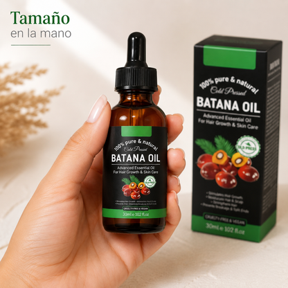 BatanaGlow™- Aceite de Batana 100% Puro — Cabello Más Suave y Brillante desde Casa ✨