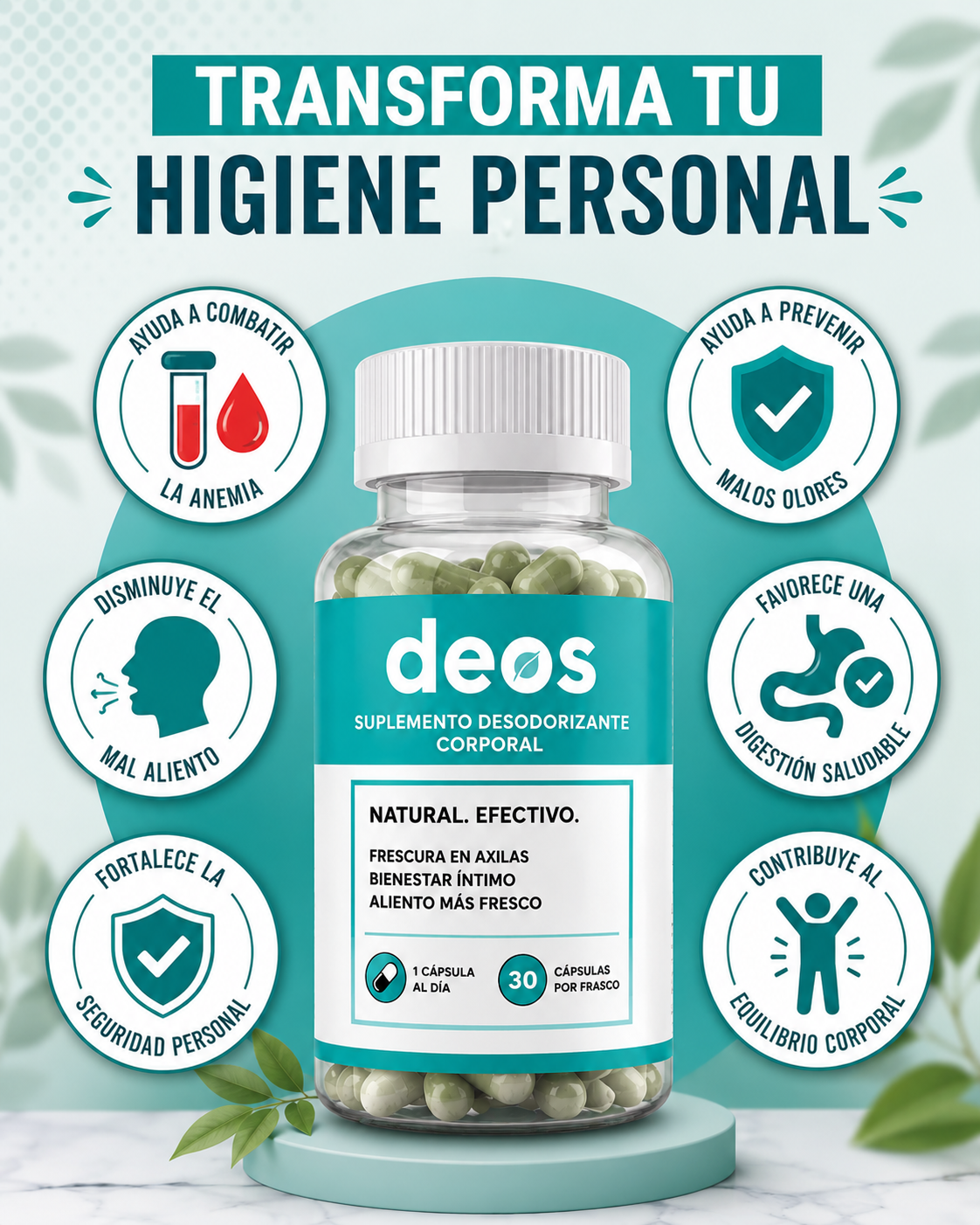 Deos™│FreshControl - Fórmula de Higiene Interna 💧