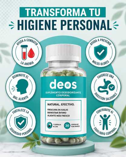 Deos™│FreshControl - Fórmula de Higiene Interna 💧