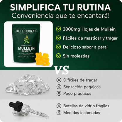 RespiraFácil™ – Gomitas de Mullein — Detox Pulmonar y Apoyo Respiratorio