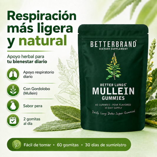 RespiraFácil™ – Gomitas de Mullein — Detox Pulmonar y Apoyo Respiratorio
