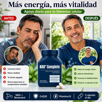 Longevix™ — Fórmula Completa para Vitalidad, Enfoque y Protección Antioxidante
