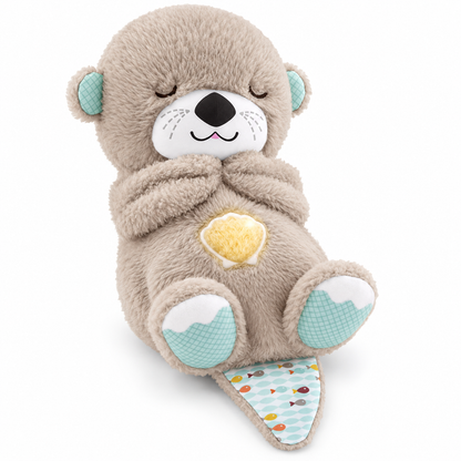 Peluche Nutria — Ayuda a Calmar a Tu Bebé con Respiración Simulada  🦦