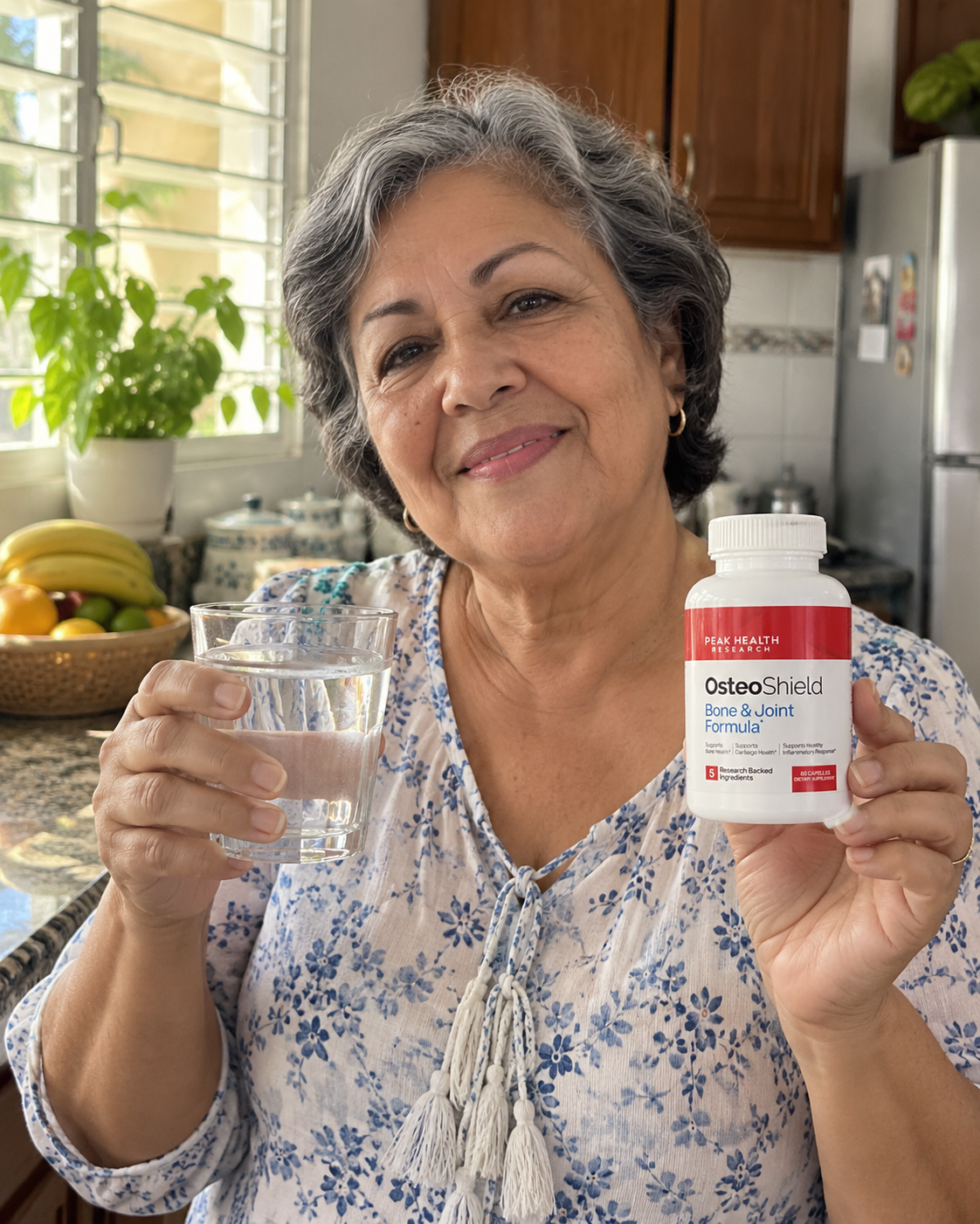 OsteoFit™ — El Soporte de tus Huesos, Rodillas y Cadera y Para la Rigidez de la Mañana— Fórmula de 5 Ingredientes con D3 + K2 🦴