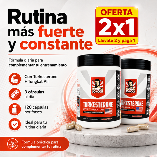 FuerzaMax™ - Turkesterone con Tongkat Ali — Más Fuerza, Resistencia y Constancia