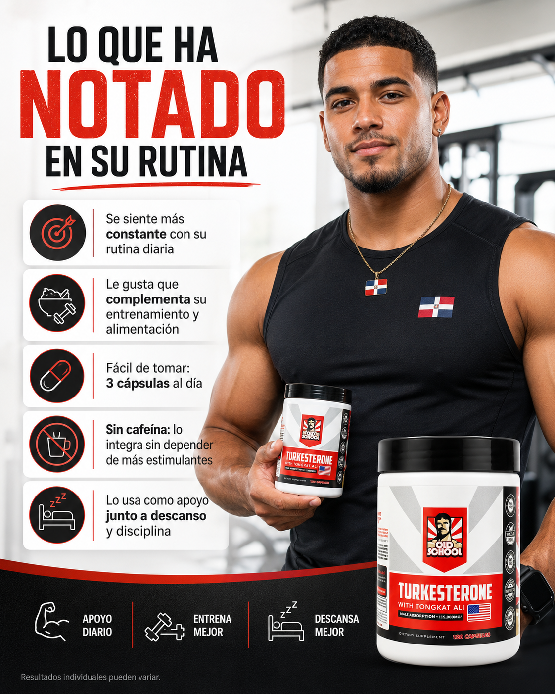 FuerzaMax™ - Turkesterone con Tongkat Ali — Más Fuerza, Resistencia y Constancia