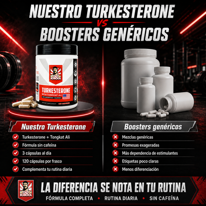FuerzaMax™ - Turkesterone con Tongkat Ali — Más Fuerza, Resistencia y Constancia