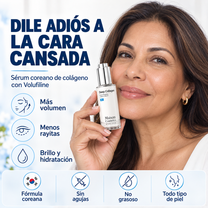 VoluFine™ – Devuélvele el Volumen a Tu Cara y Luce Descansada — Sérum Coreano de Colágeno con Volufiline 🇰🇷